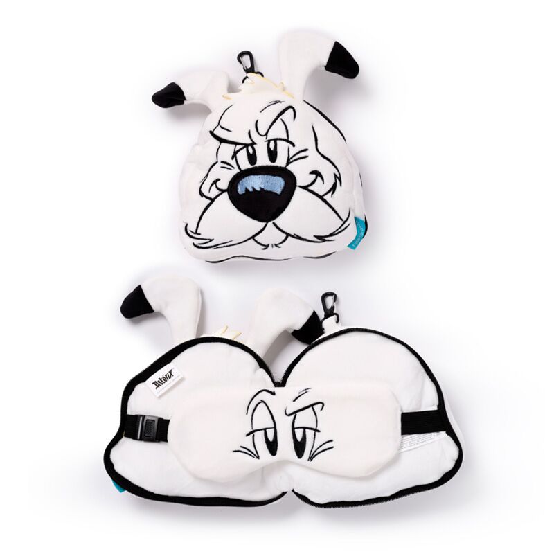 Afbeelding laden in galerijviewer, Ty relaxeazzz idefix (dogmatix) asterix rond reiskussen slaapmasker
