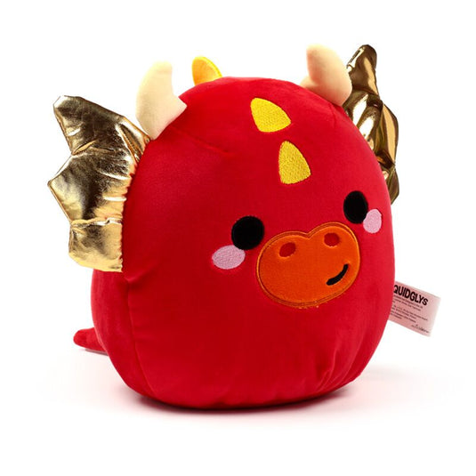 Pluche squidglys roscoe de draak adoramagic