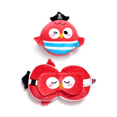 Ty relaxeazzz jolly roger piraat bembo de papegaai reiskussen slaapmasker