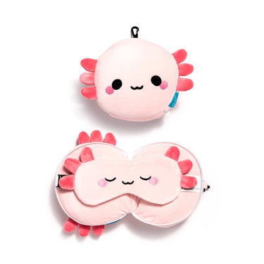 Ty relaxeazzz adoramals maddie de axolotl reiskussen slaapmasker