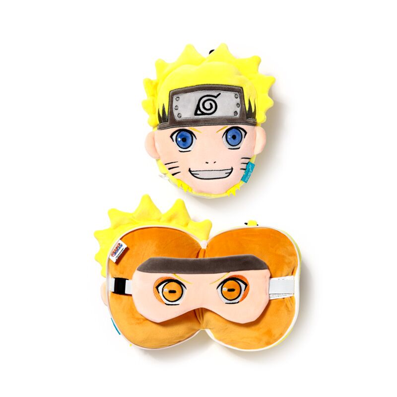 Afbeelding laden in galerijviewer, Union relaxeazzz naruto reiskussen slaapmasker
