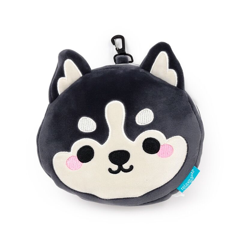 Afbeelding laden in galerijviewer, Ty relaxeazzz luna de husky berg dieren reiskussen slaapmasker
