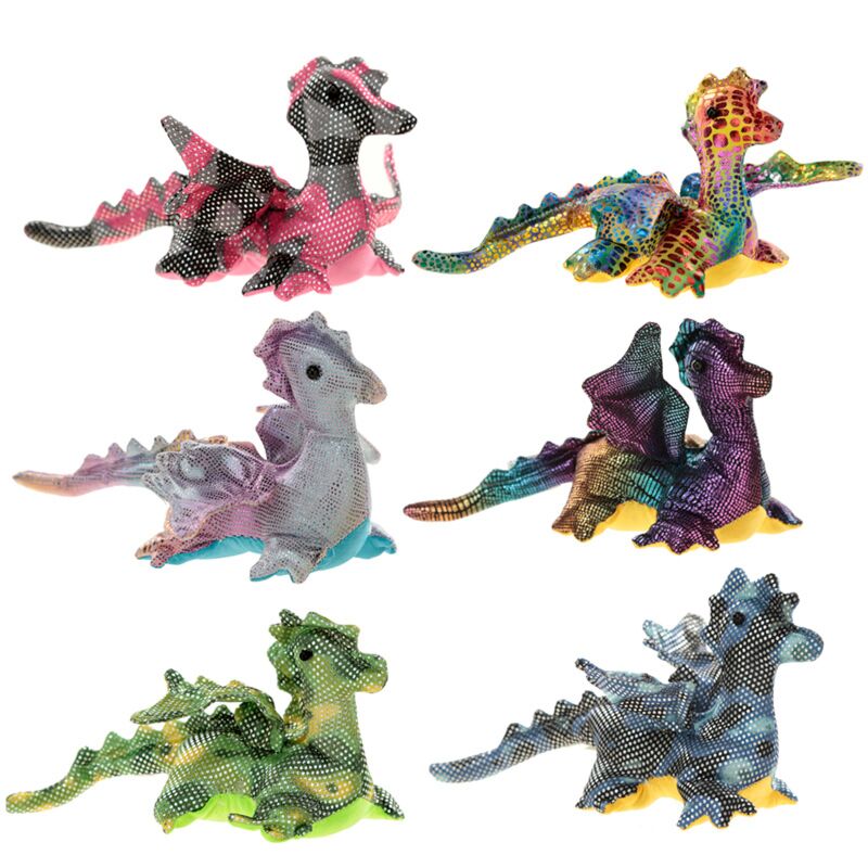 Afbeelding laden in galerijviewer, Vliegende draak dierenknuffels zanddieren 19cm
