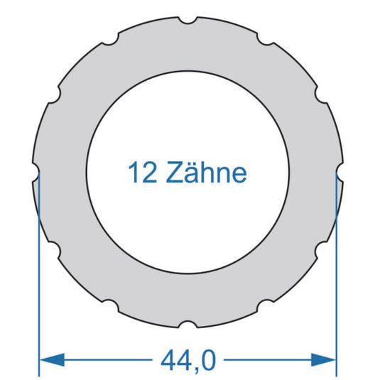Cycplus cyclus gereedschap power.tool 1-zijdig t12 44.0