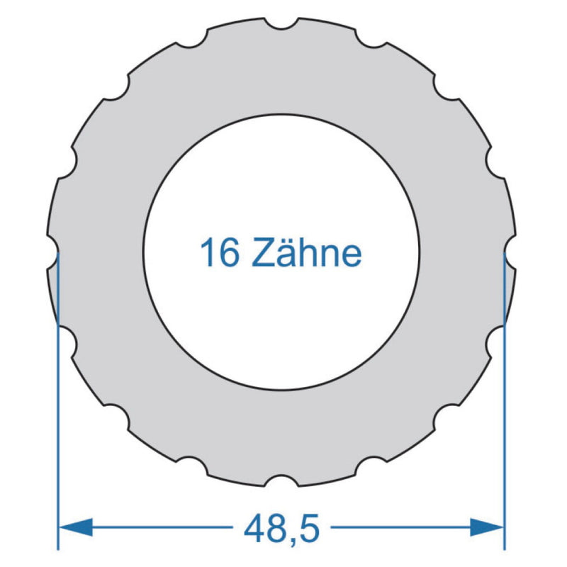 Afbeelding laden in galerijviewer, Cycplus cyclus gereedschap power.tool 1-zijdig t16 48.5
