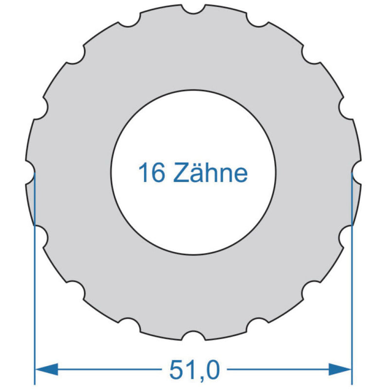 Afbeelding laden in galerijviewer, Cycplus cyclus gereedschap power.tool 1-zijdig t16 51.0
