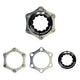 Cyclo tech adapter centerlock naar 6 gaats, quick release