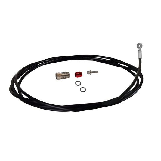Cyclo tech remleiding sram zilveren banjo, rear
