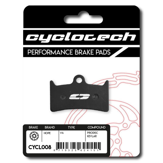 Cyclo tech schijfremblok prodisc kevlar hope v4