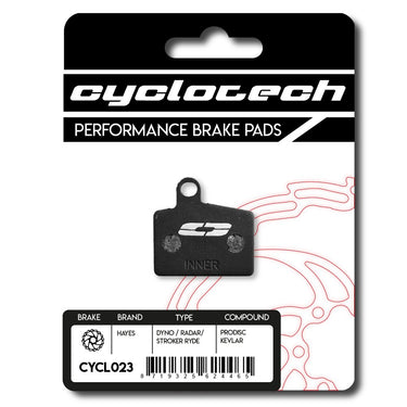Cyclo tech schijfremblok prodisc kevlar hayes dyno