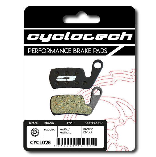 Cyclo tech schijfremblok prodisc kevlar magura marta
