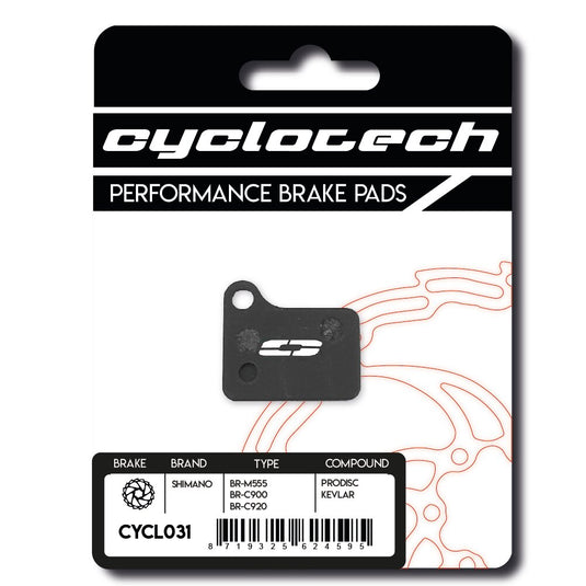 Cyclo tech schijfremblok prodisc kevlar shimano deo br-m555