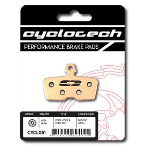Cyclotech, cyclotech cyclotech schijfremblok prodisc metal sram code r