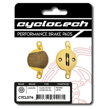 Cyclo tech schijfremblok prodisc metal magura clara