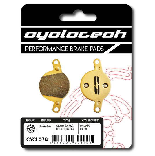 Cyclo tech schijfremblok prodisc metal magura clara