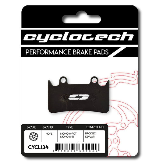 Cyclo tech schijfremblok prodisc kevlar hope mono