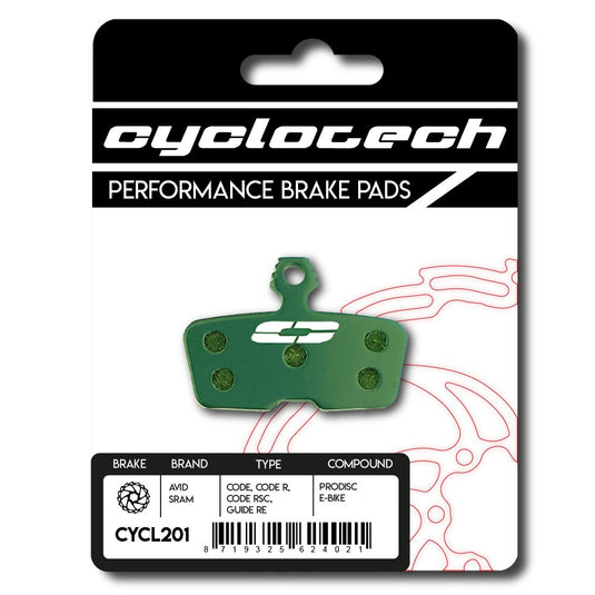 Cyclo tech schijfremblok prodisc e-bike sram code