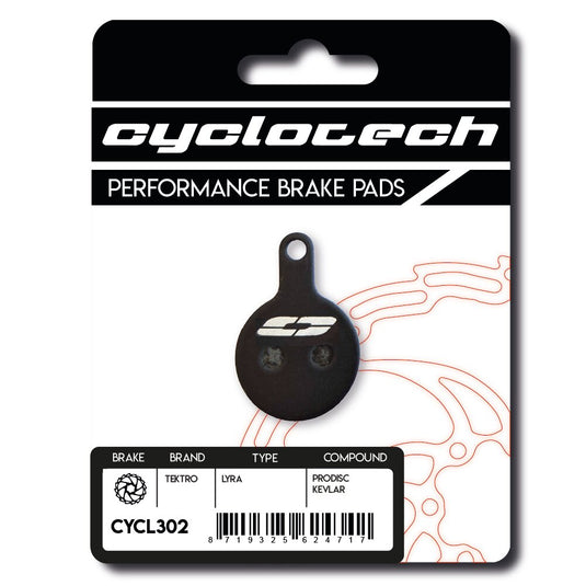 Cyclo tech schijfremblok prodisc kevlar tektro lyra