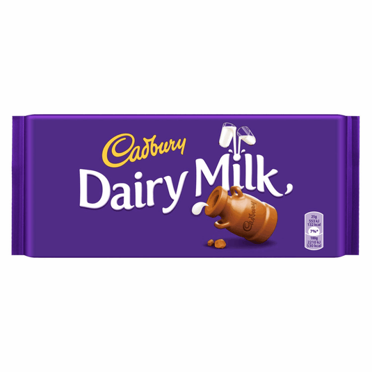 Cadbury tablet dairy milk (21x 110gr)