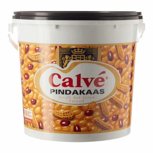 Calve calvé pindakaas emmer (10kg)