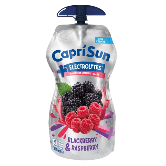 Capri-sun blackberry rasberry +electrolytes (15x 33 cl)