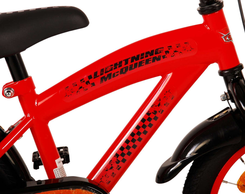 Afbeelding laden in galerijviewer, Disney autos disney cars kinderfiets - jongens - 14 inch - rood
