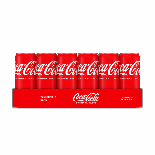 Coca-cola regular blik (24x 33cl)