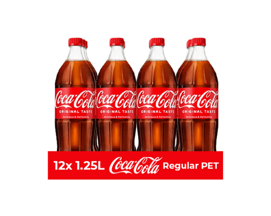 Coca-cola regular pet (12x 1.25 liter)