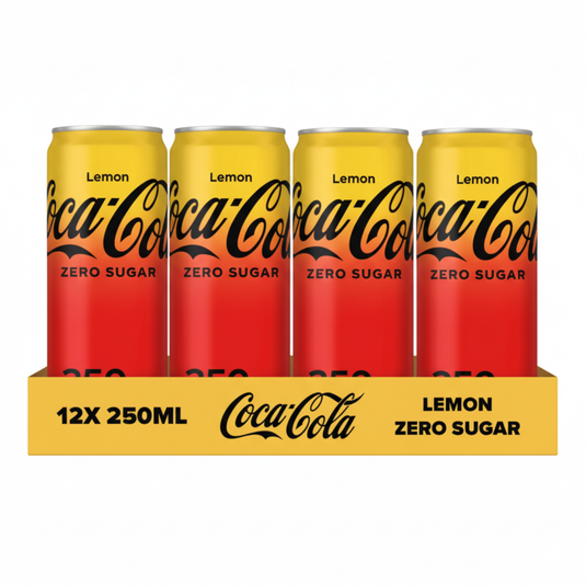 Coca-cola zero lemon blik (12x 250ml) (kopie)