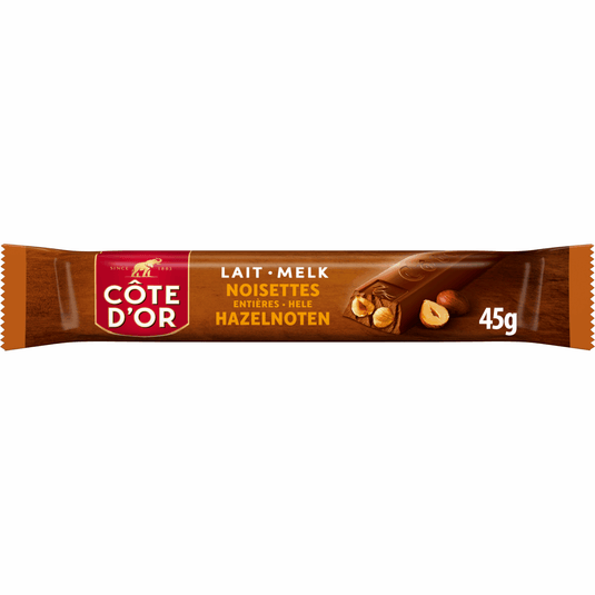 Cote d'or reep melk hazelnoten (32x 45gr)