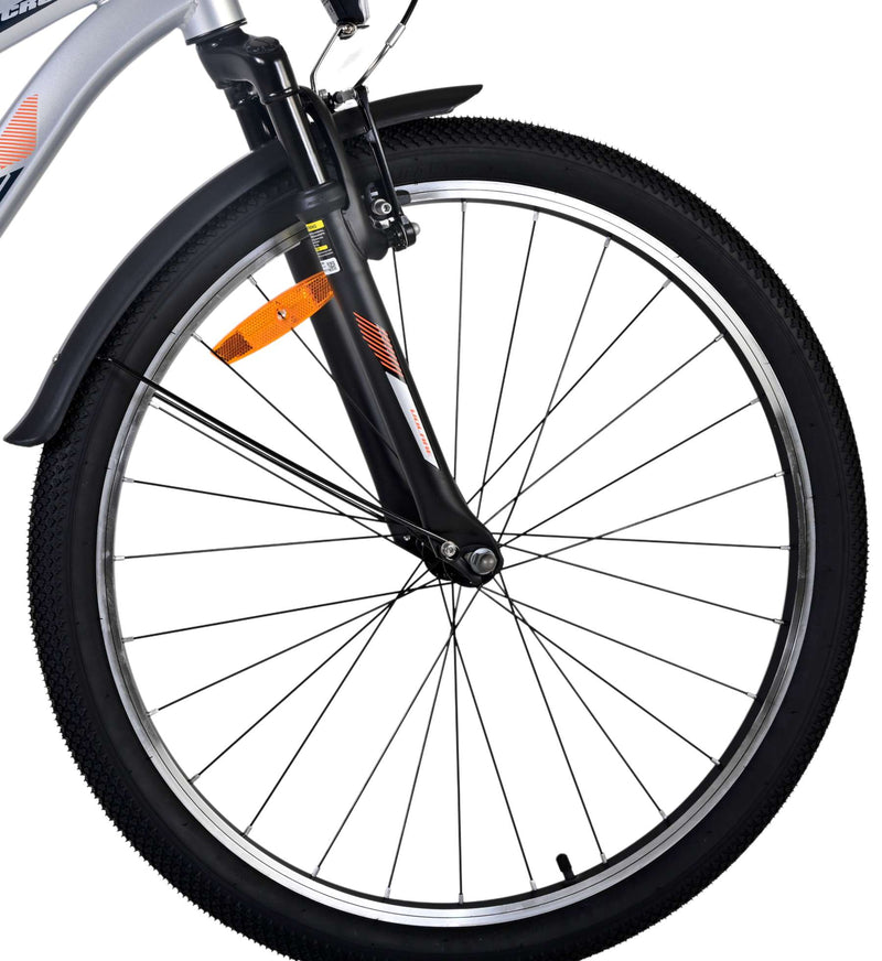 Afbeelding laden in galerijviewer, Volare Cross Kinderfiets Jongens 26 inch Zilver
