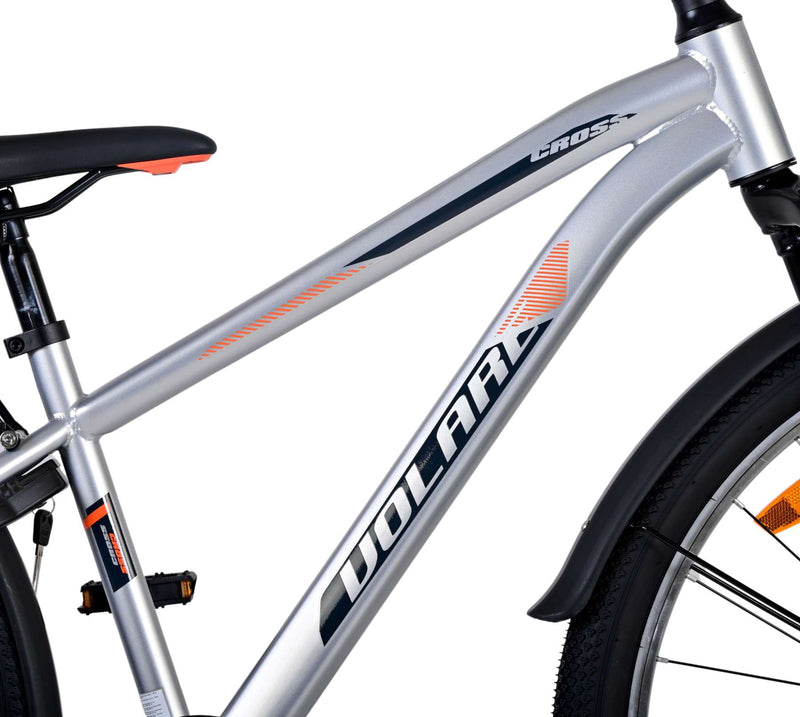 Afbeelding laden in galerijviewer, Volare Cross Kinderfiets Jongens 26 inch Zilver
