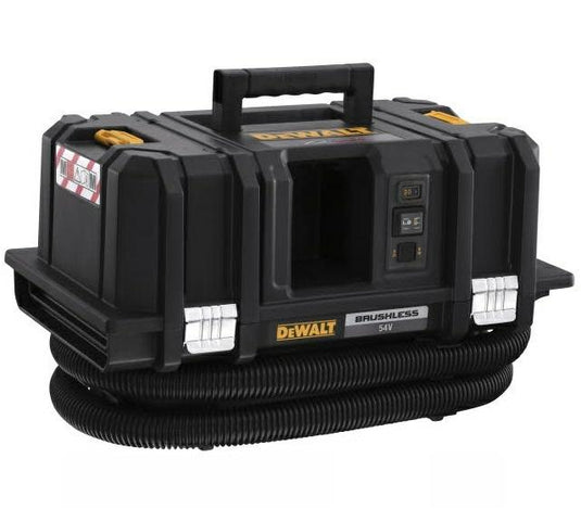 Dewalt flexvolt serie - accu industrie stofzuiger - 54v - klasse m filter - droog nat gebruik