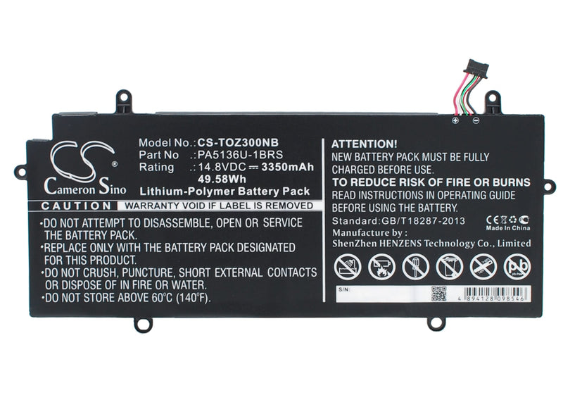 Afbeelding laden in galerijviewer, Replacement laptop accu 3350mah
