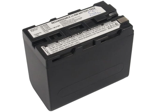 Camcorder accu 7.2v 6600mah