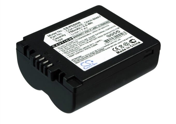 Afbeelding laden in galerijviewer, Blu-basic digitale camera accu 7.4v 750mah li-ion voor panasonic
