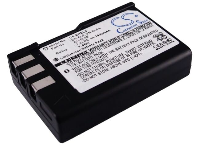 Afbeelding laden in galerijviewer, Blu-basic digitale camera accu 7.4v 1000mah li-ion voor nikon
