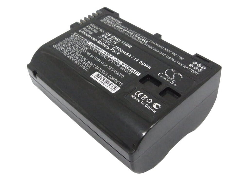 Afbeelding laden in galerijviewer, Replacement Digitale Camera Accu 7.0V 2000mAh Li-ion Voor Nikon
