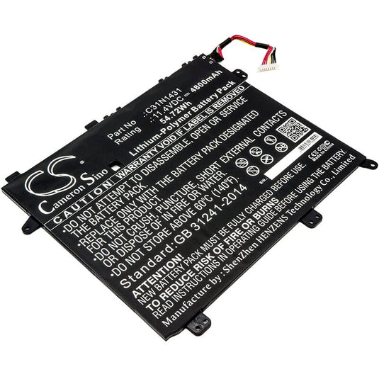 Replacement Laptop accu 4800mAh