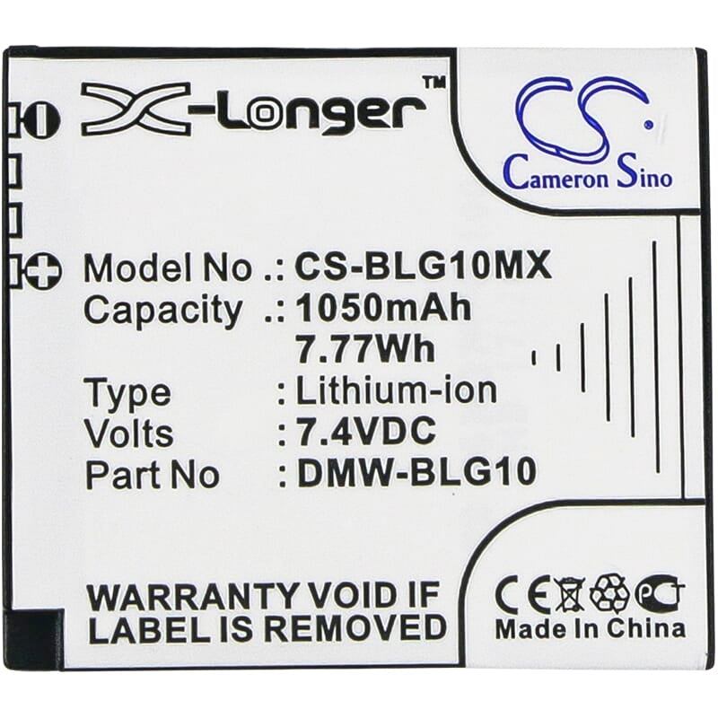 Afbeelding laden in galerijviewer, Replacement Digitale Camera Accu 7.4V 1050mAh Li-ion Voor Panasonic
