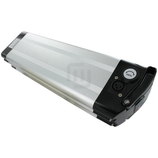 Phylion compatible fietsaccu 36 37v 14.5ah silverfish (zilver)
