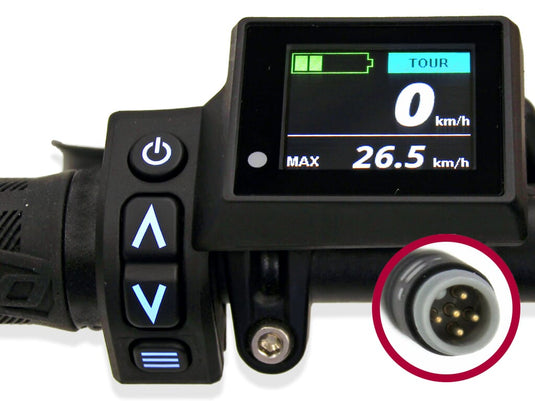 Bmz display metz met wake functie