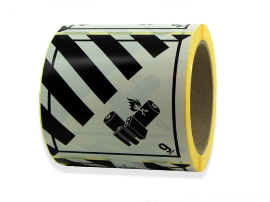 Bmz dangerous goods stickers (per 250 stuks)