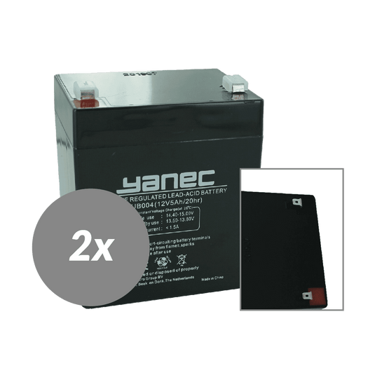 Yanec ups batterij vervangingsset rbc20 (excl. kabels)