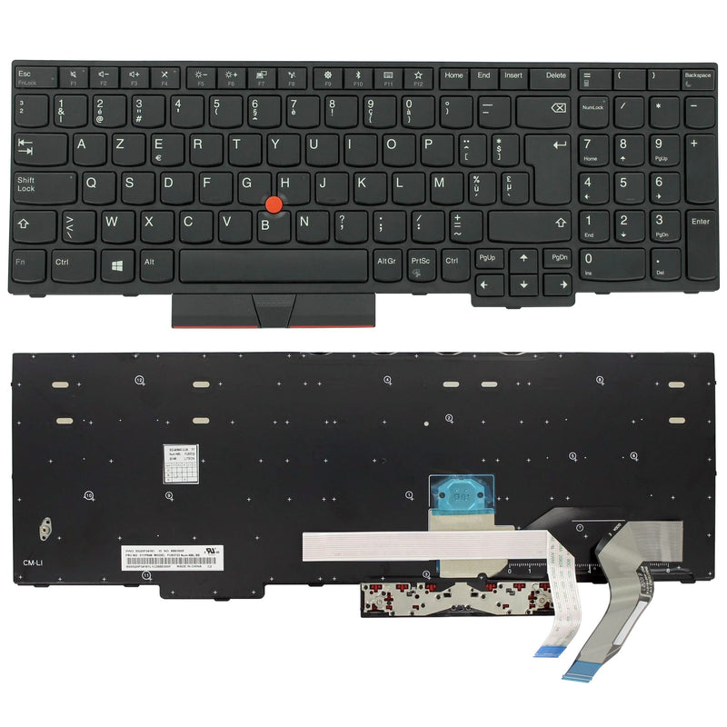 Afbeelding laden in galerijviewer, Lenovo laptop toetsenbord azerty be

