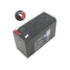 Yanec loodaccu 12v 7.5ah (6.3mm)