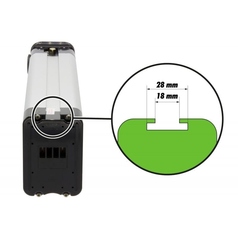 Afbeelding laden in galerijviewer, Replacement Fietsaccu 36 37V 14.5Ah SilverFish (Zwart)
