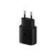 Samsung oplader met kabel 1m usb c 25w zwart