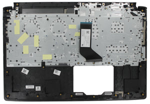 Ty acer laptop toetsenbord qwer us + top cover - zwart
