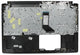 Ty acer laptop toetsenbord qwer us + top cover - zwart
